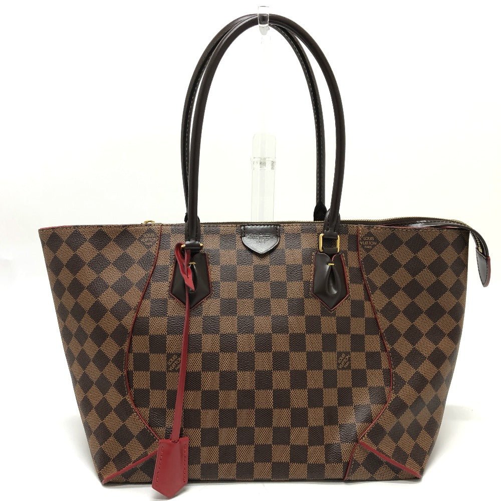 LOUIS VUITTON Shoulder Bag N41548 Damier canvas Brown Damier Kaisa Tote MM | AlmaBagz - Image 16