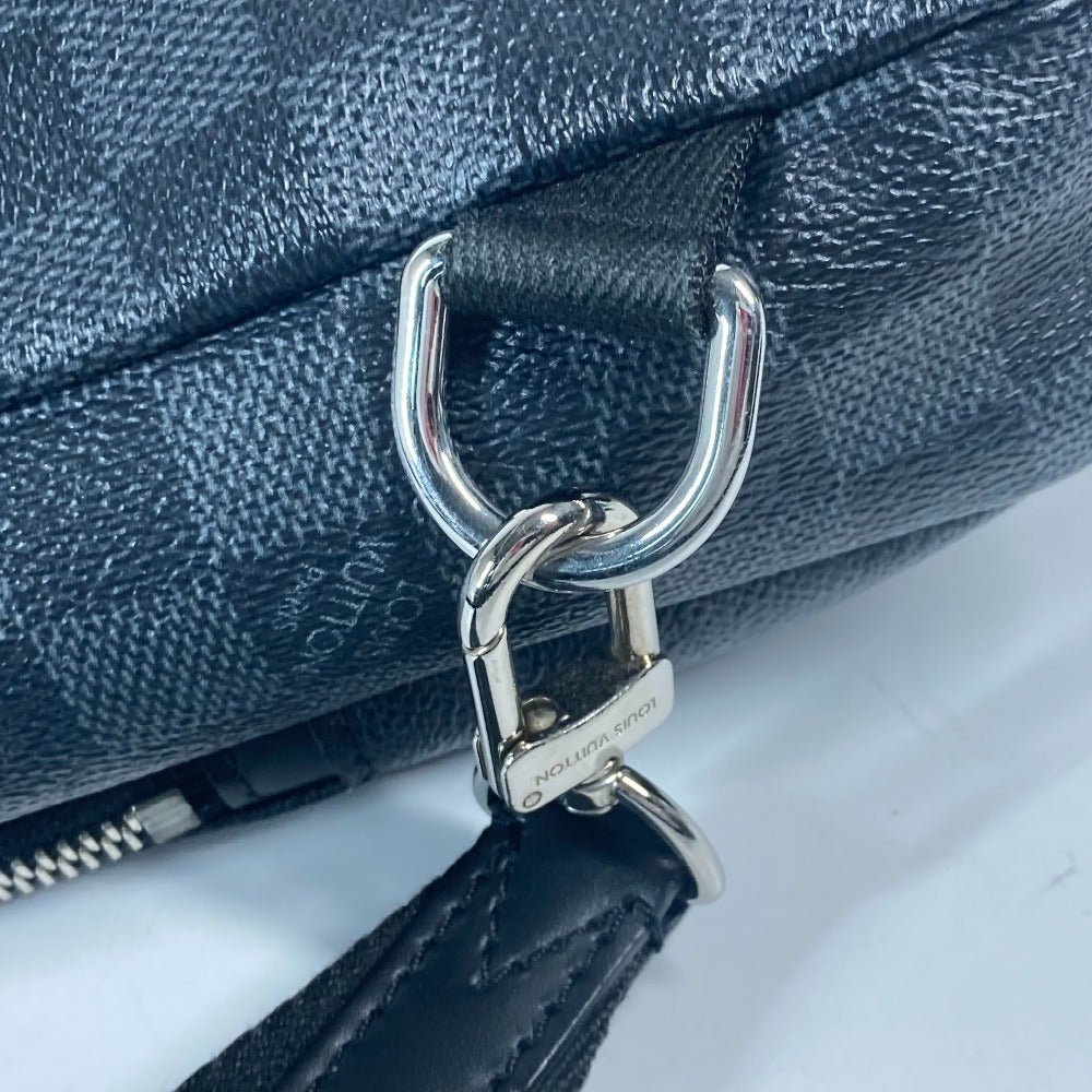 LOUIS VUITTON Shoulder Bag N40237 Damier Grafitto Canvas Black x gray Damier Grafitte Avenue sling bag | AlmaBagz - Image 12