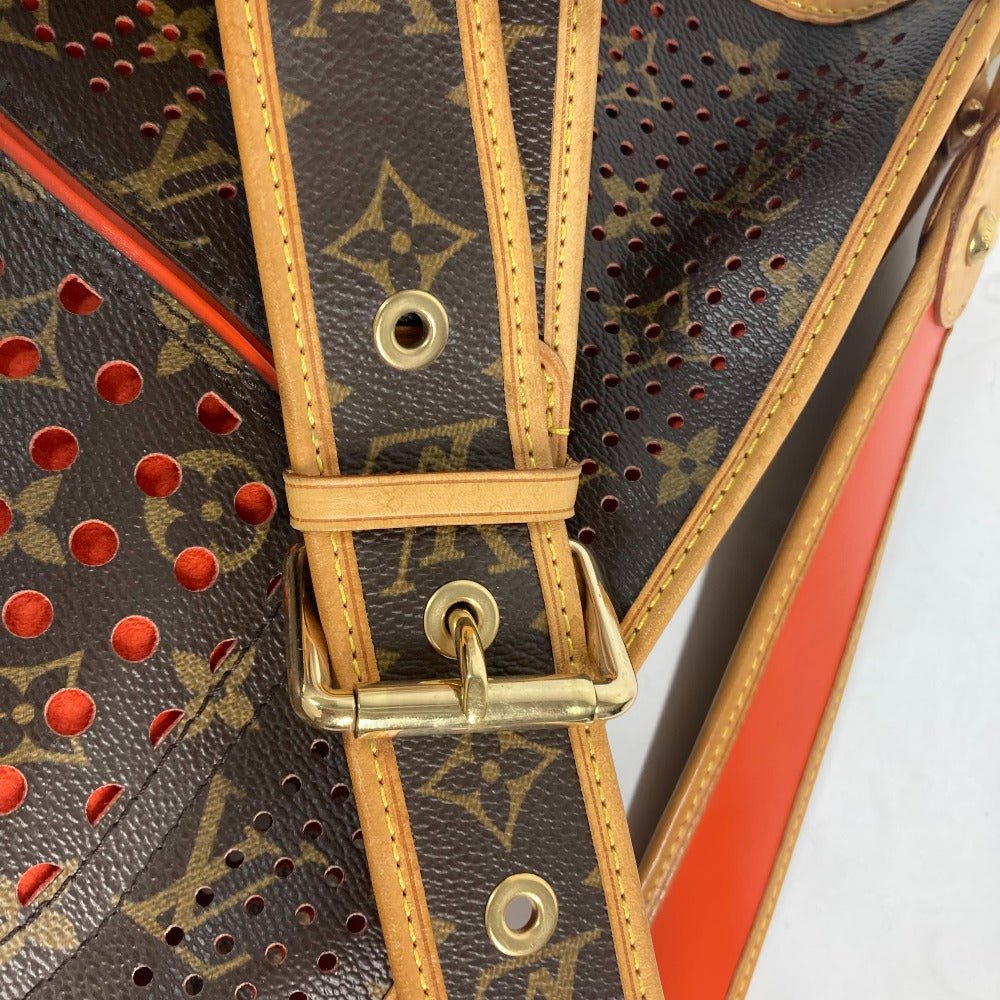LOUIS VUITTON Shoulder Bag M95174 Monogram canvas Brown x orange Monogram Perfo Punching Musette | AlmaBagz - Image 11