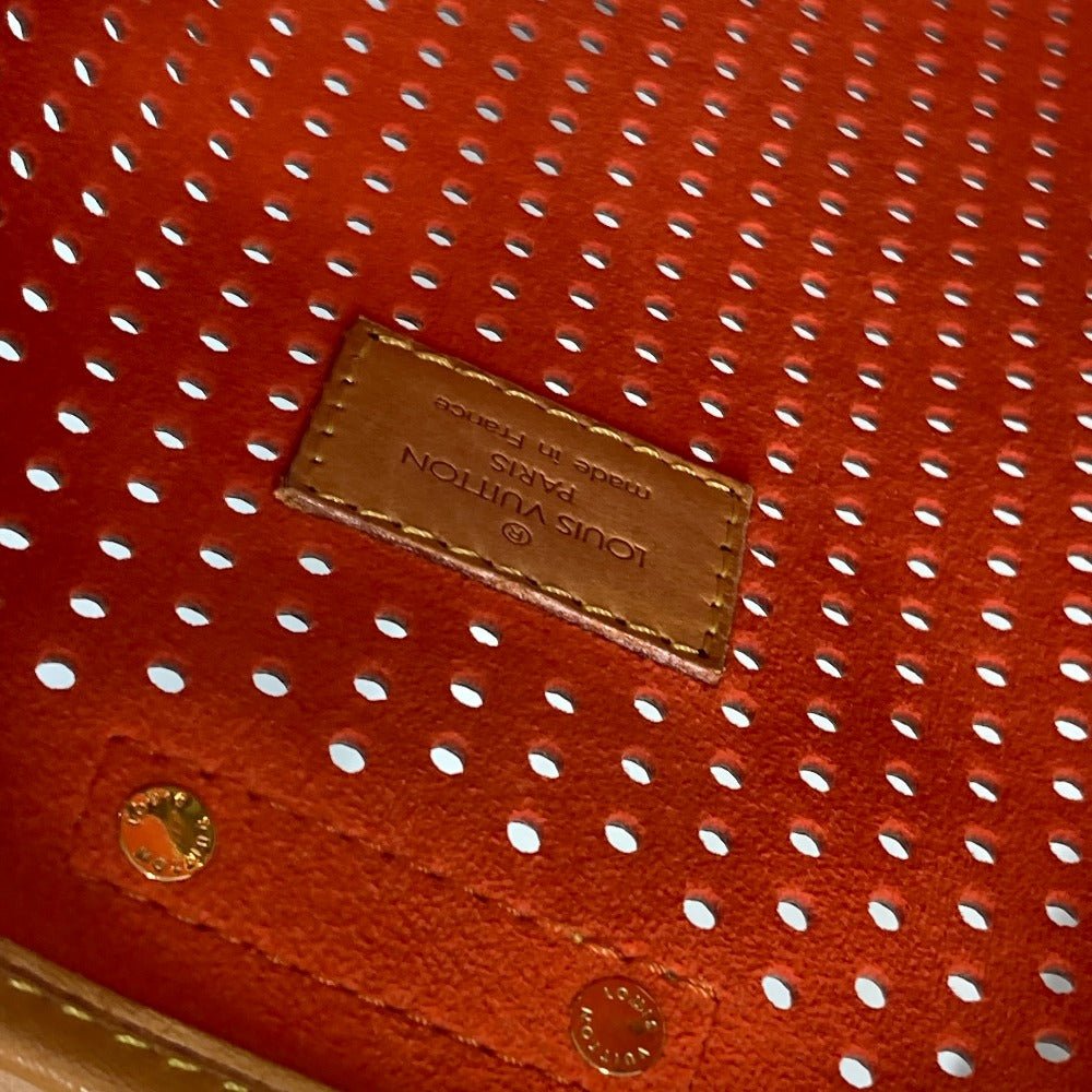 LOUIS VUITTON Shoulder Bag M95174 Monogram canvas Brown x orange Monogram Perfo Punching Musette | AlmaBagz - Image 15