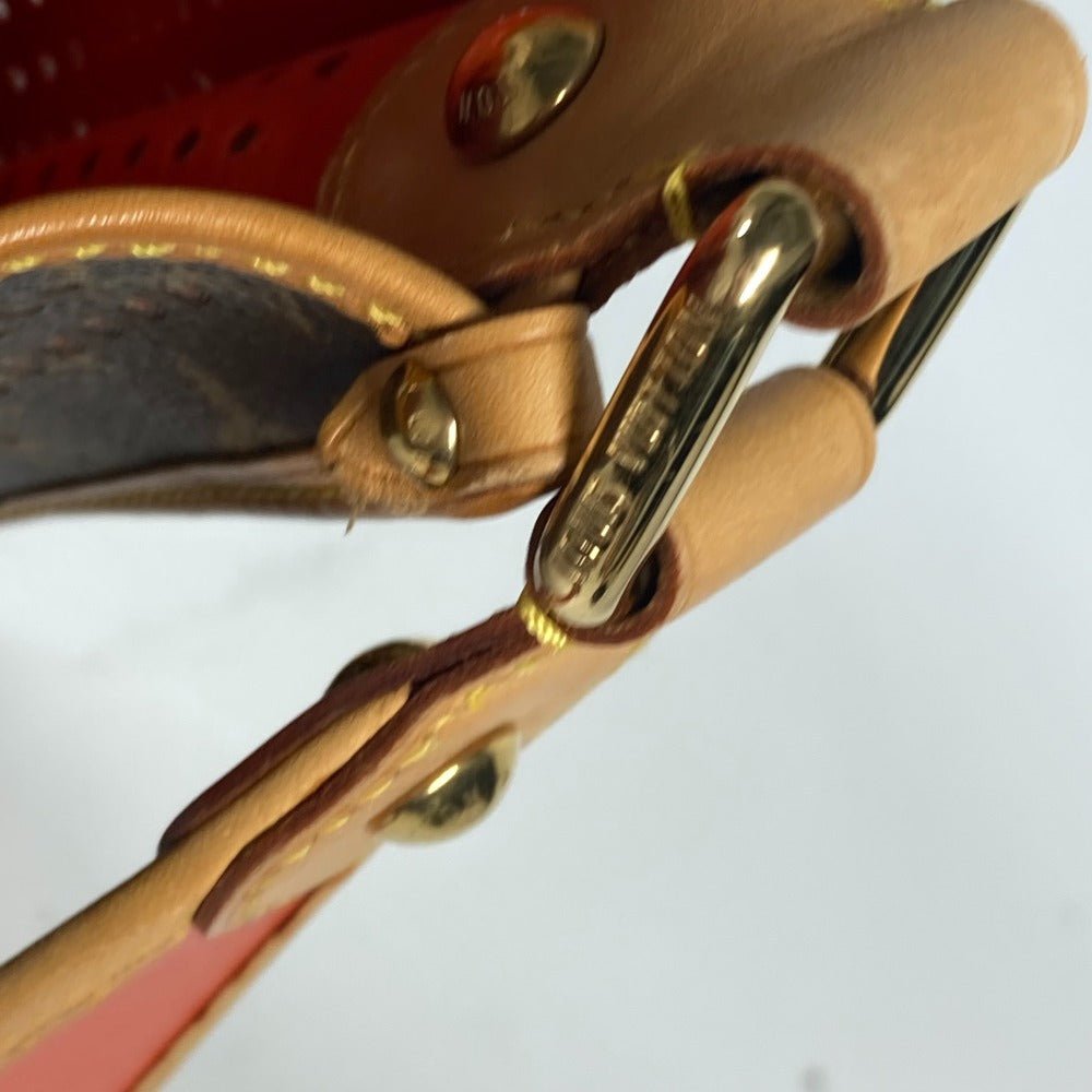 LOUIS VUITTON Shoulder Bag M95174 Monogram canvas Brown x orange Monogram Perfo Punching Musette | AlmaBagz - Image 17