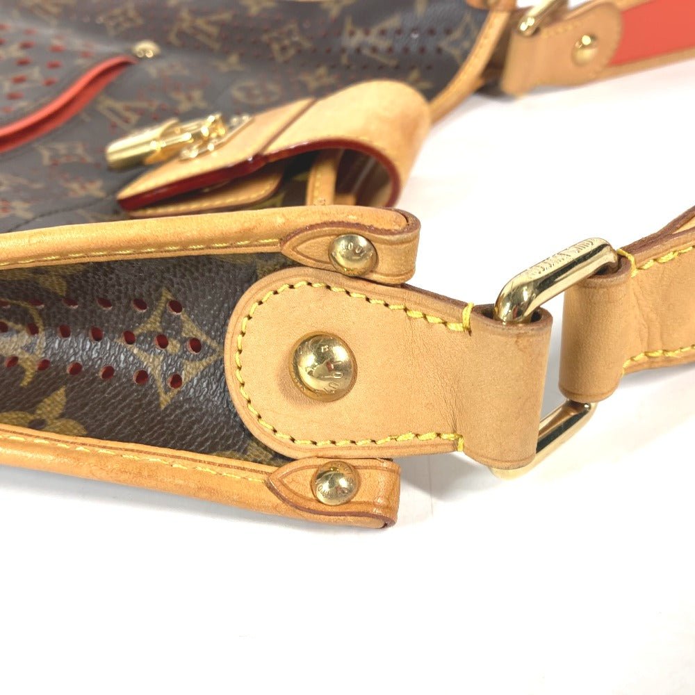 LOUIS VUITTON Shoulder Bag M95174 Monogram canvas Brown x orange Monogram Perfo Punching Musette | AlmaBagz - Image 4