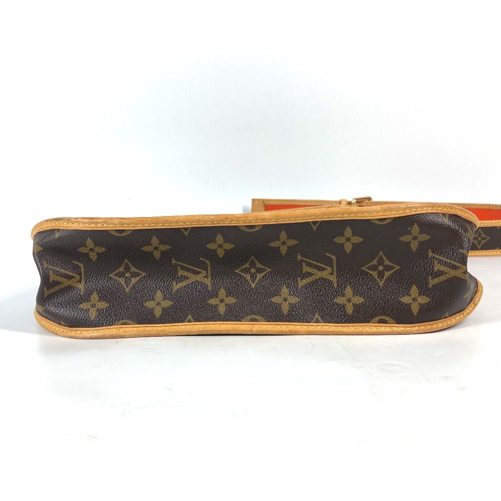 LOUIS VUITTON Shoulder Bag M95174 Monogram canvas Brown x orange Monogram Perfo Punching Musette | AlmaBagz - Image 7