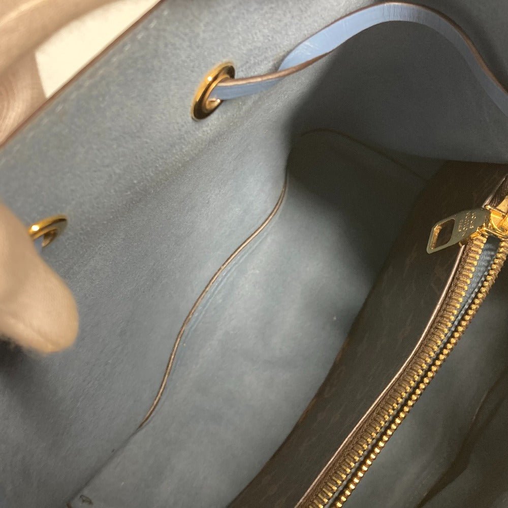 LOUIS VUITTON Shoulder Bag M43569 Monogram canvas Brown x blue Monogram Neonoe | AlmaBagz - Image 14