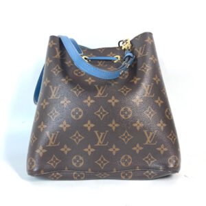 LOUIS VUITTON Shoulder Bag M43569 Monogram canvas Brown x blue Monogram Neonoe | AlmaBagz