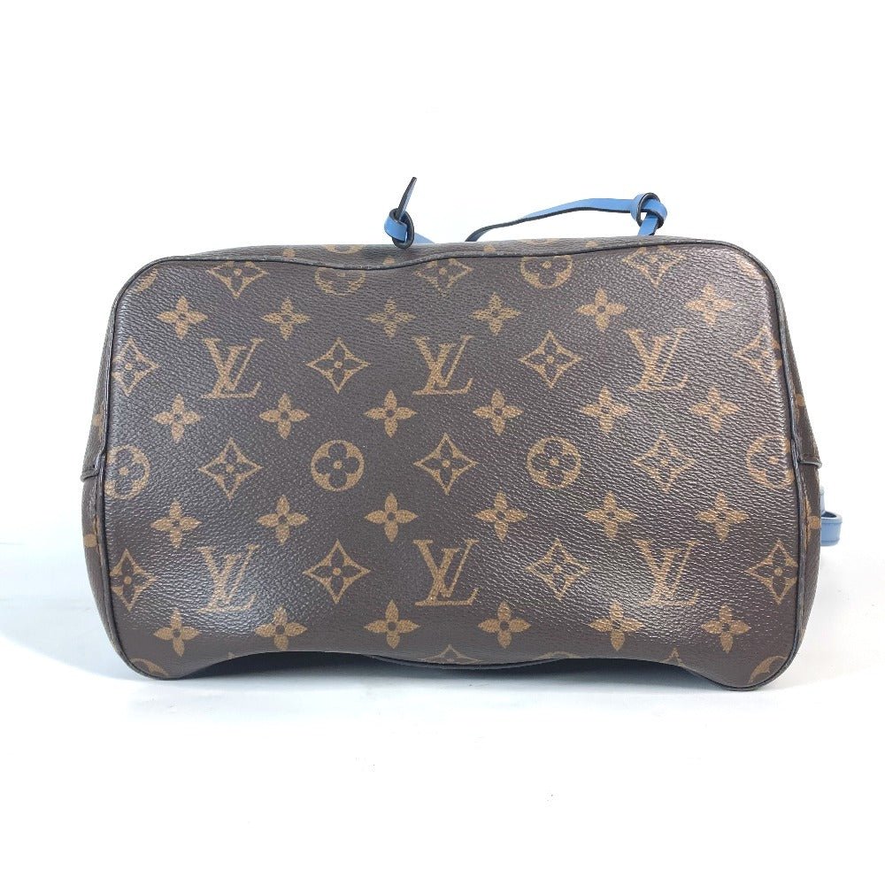 LOUIS VUITTON Shoulder Bag M43569 Monogram canvas Brown x blue Monogram Neonoe | AlmaBagz - Image 3