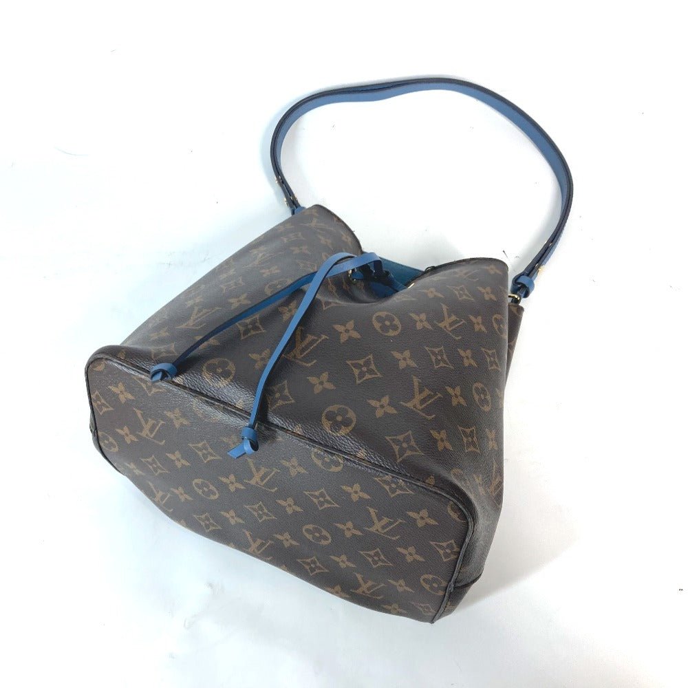 LOUIS VUITTON Shoulder Bag M43569 Monogram canvas Brown x blue Monogram Neonoe | AlmaBagz - Image 8