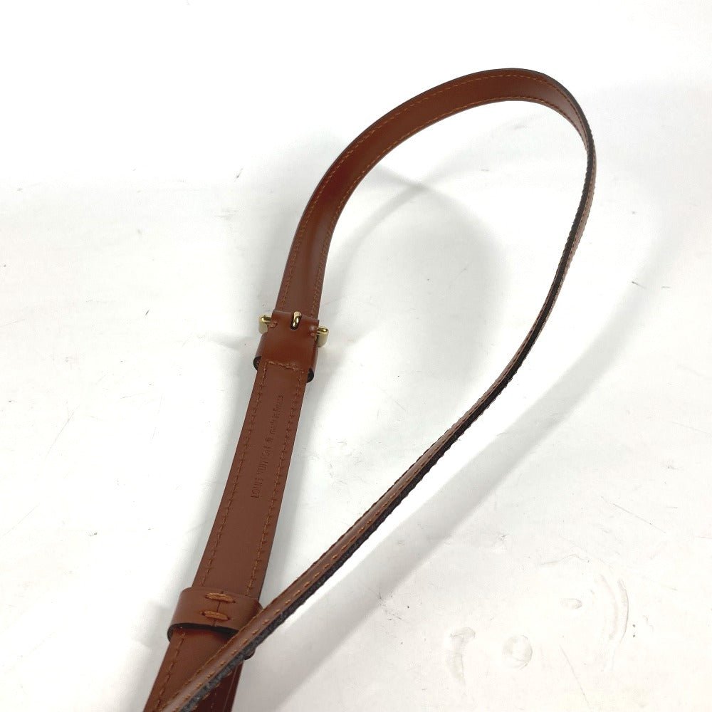 LOUIS VUITTON Shoulder strap leather Brown | AlmaBagz - Image 3