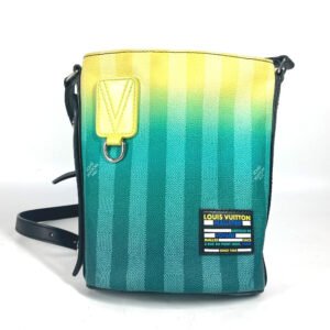 LOUIS VUITTON Shoulder Bag M59920 , Damier stripe canvas green Damier stripe Sac Maran | AlmaBagz