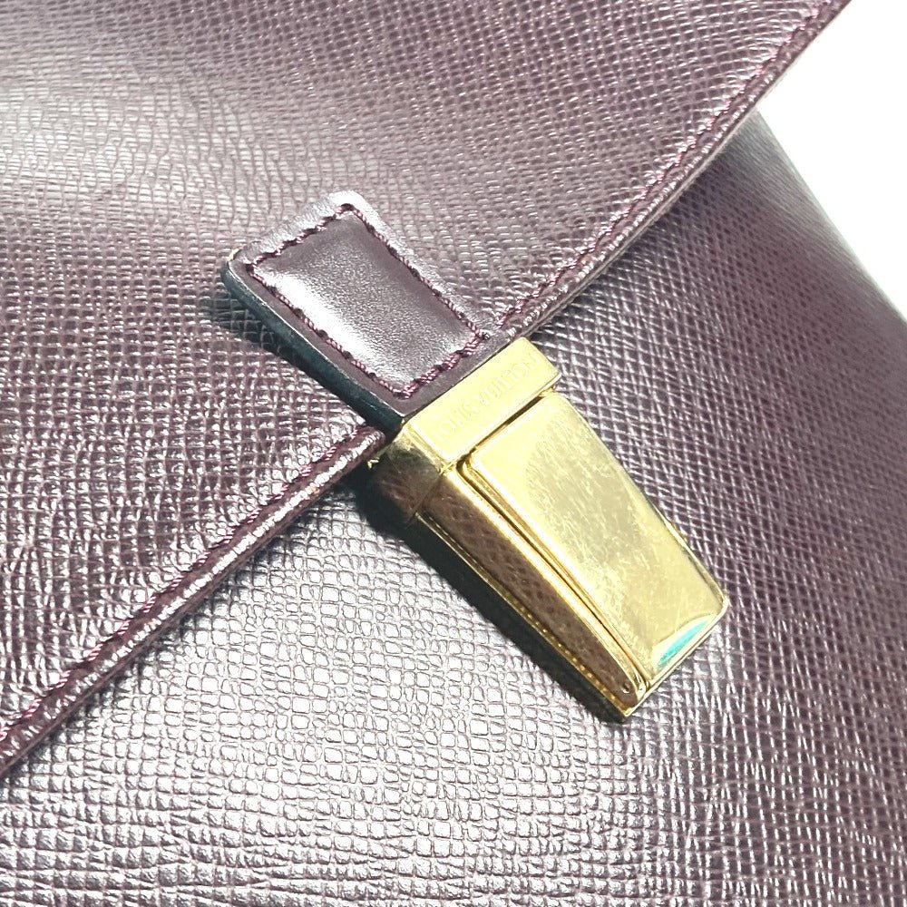 LOUIS VUITTON Shoulder Bag M30826 Taiga Leather purple Taiga Yaranga | AlmaBagz - Image 5