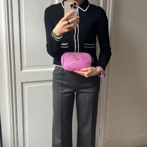 Gucci GG Pink Marmont Clutch | AlmaBagz
