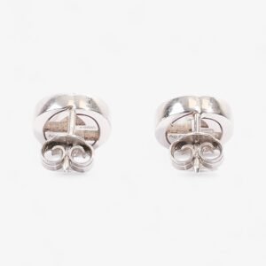 Gucci Interlocking G Earrings Silver Silver Sterling | AlmaBagz