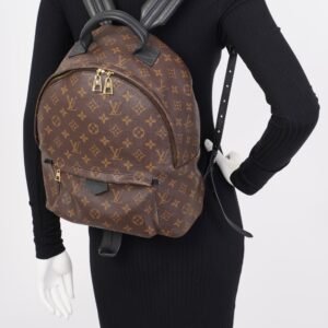 Louis Vuitton Palm Springs Monogram Coated Canvas MM | AlmaBagz
