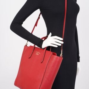 Gucci Dollar Red Leather | AlmaBagz