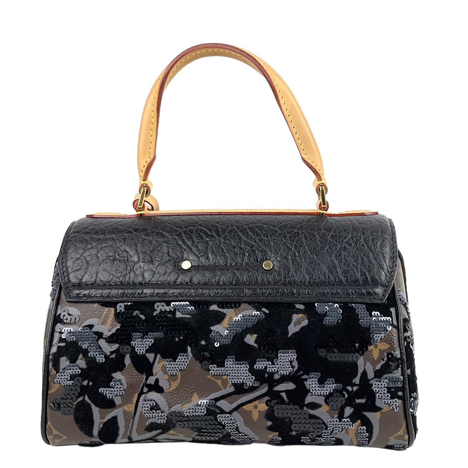 LOUIS VUITTON Carrousel Fleur de Jais Monogram Canvas Bag | AlmaBagz