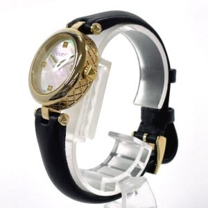 GUCCI Watches Quartz YA141505 Stainless Steel , Leather gold Diamantissima shell dial Women Used | AlmaBagz