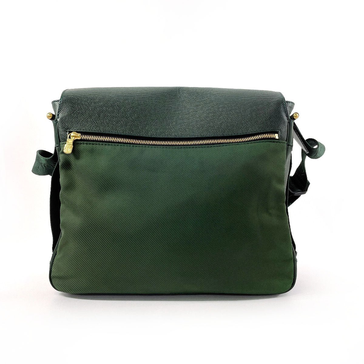 LOUIS VUITTON Shoulder Bag M30144 Taiga green Victor | AlmaBagz - Image 11