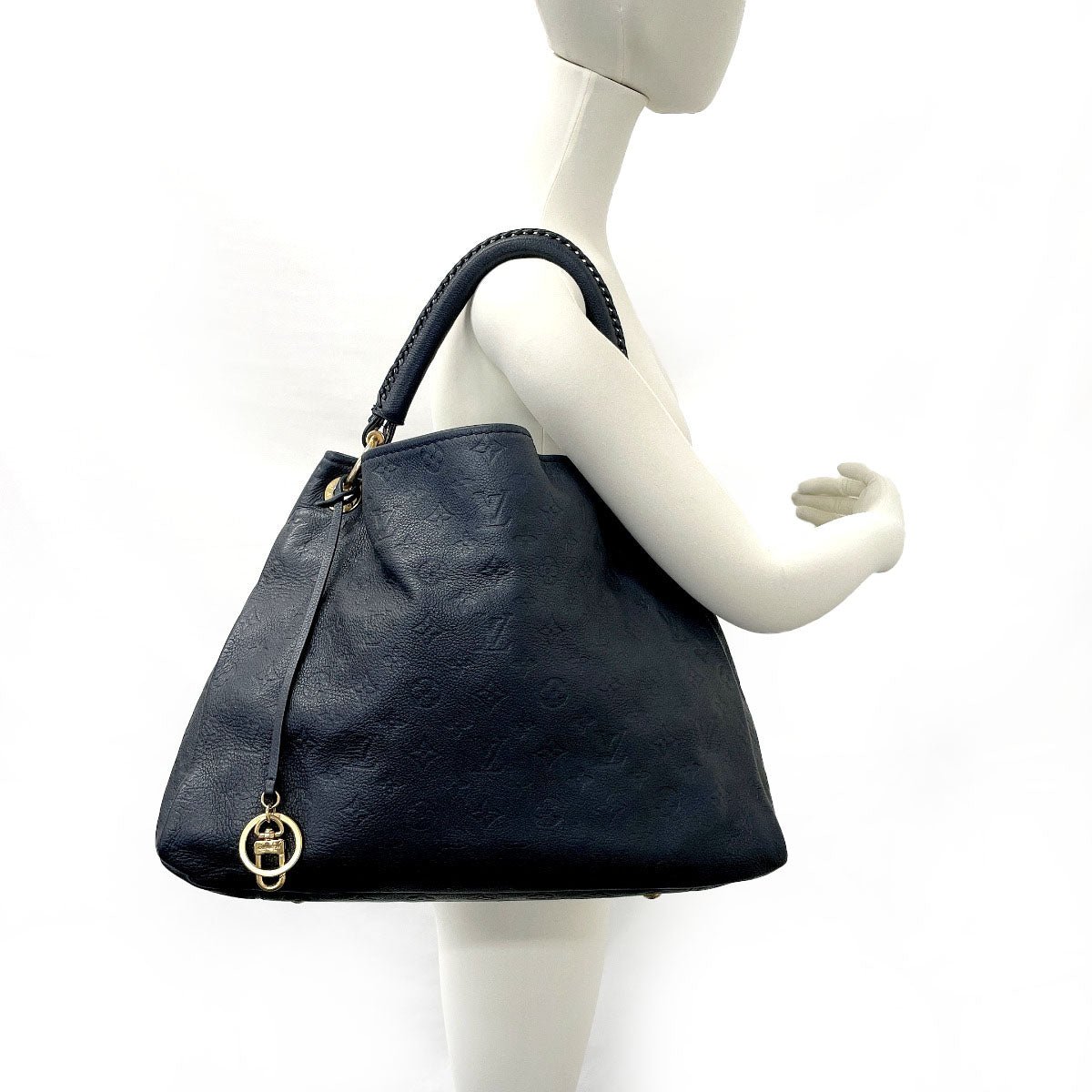 LOUIS VUITTON Shoulder Bag M93448 Monogram Ann Platt Navy Artsy MM | AlmaBagz - Image 9