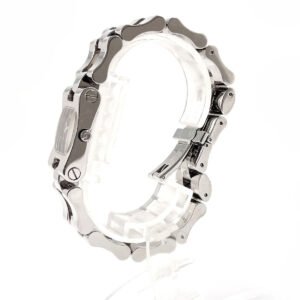 GUCCI Watches Quartz 2305L Stainless Steel Silver black dial | AlmaBagz