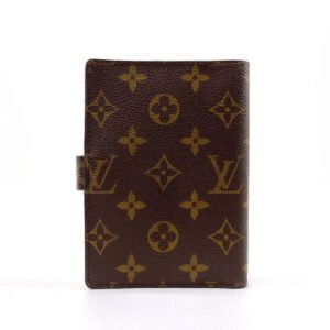 LOUIS VUITTON Notebook cover R20005 Monogram canvas Brown Agenda PM | AlmaBagz