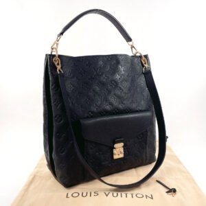 LOUIS VUITTON Shoulder Bag M40810 Monogram Ann Platt Navy Metis | AlmaBagz