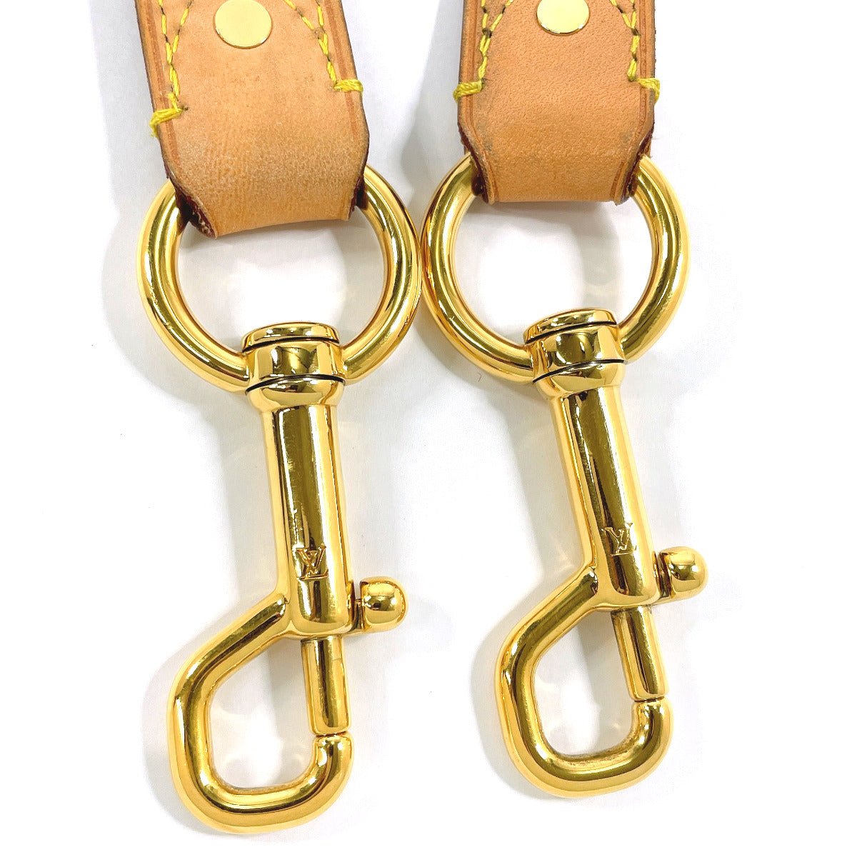 LOUIS VUITTON Shoulder strap Nume leather beige | AlmaBagz - Image 5