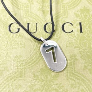 GUCCI Necklace Silver925 Silver No.7 Plate | AlmaBagz