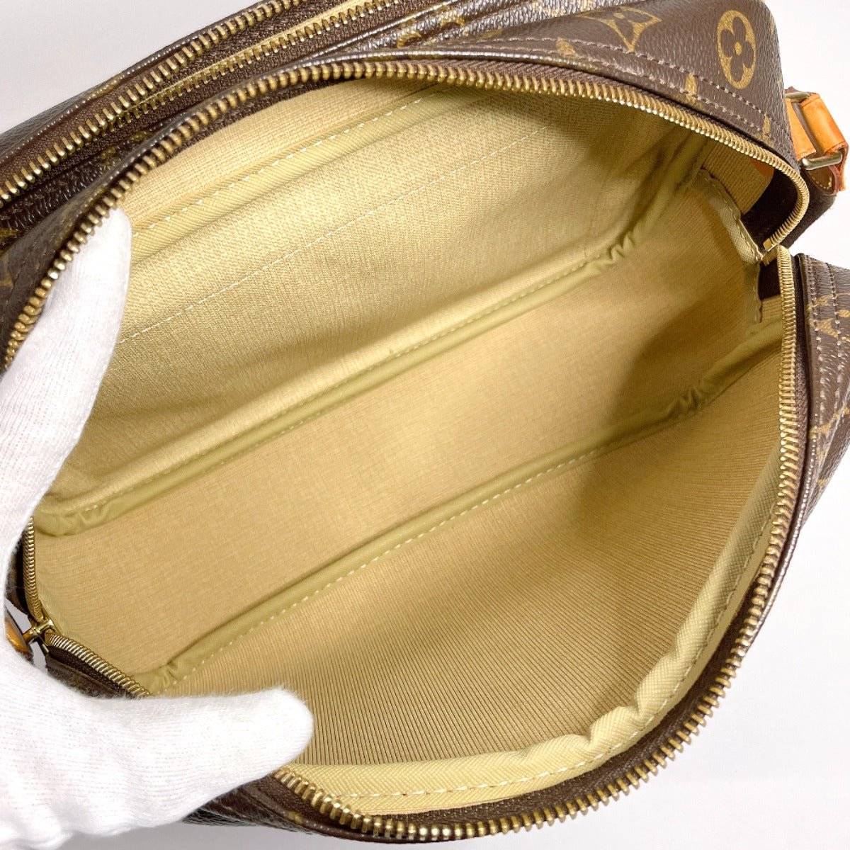 LOUIS VUITTON Shoulder Bag M45254 Monogram canvas Brown Reporter PM | AlmaBagz - Image 7