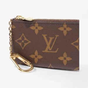 Louis Vuitton Key Pouch Monogram Coated Canvas | AlmaBagz