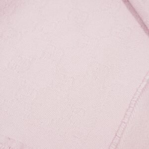 Gucci GG Scarf Pink Wool | AlmaBagz