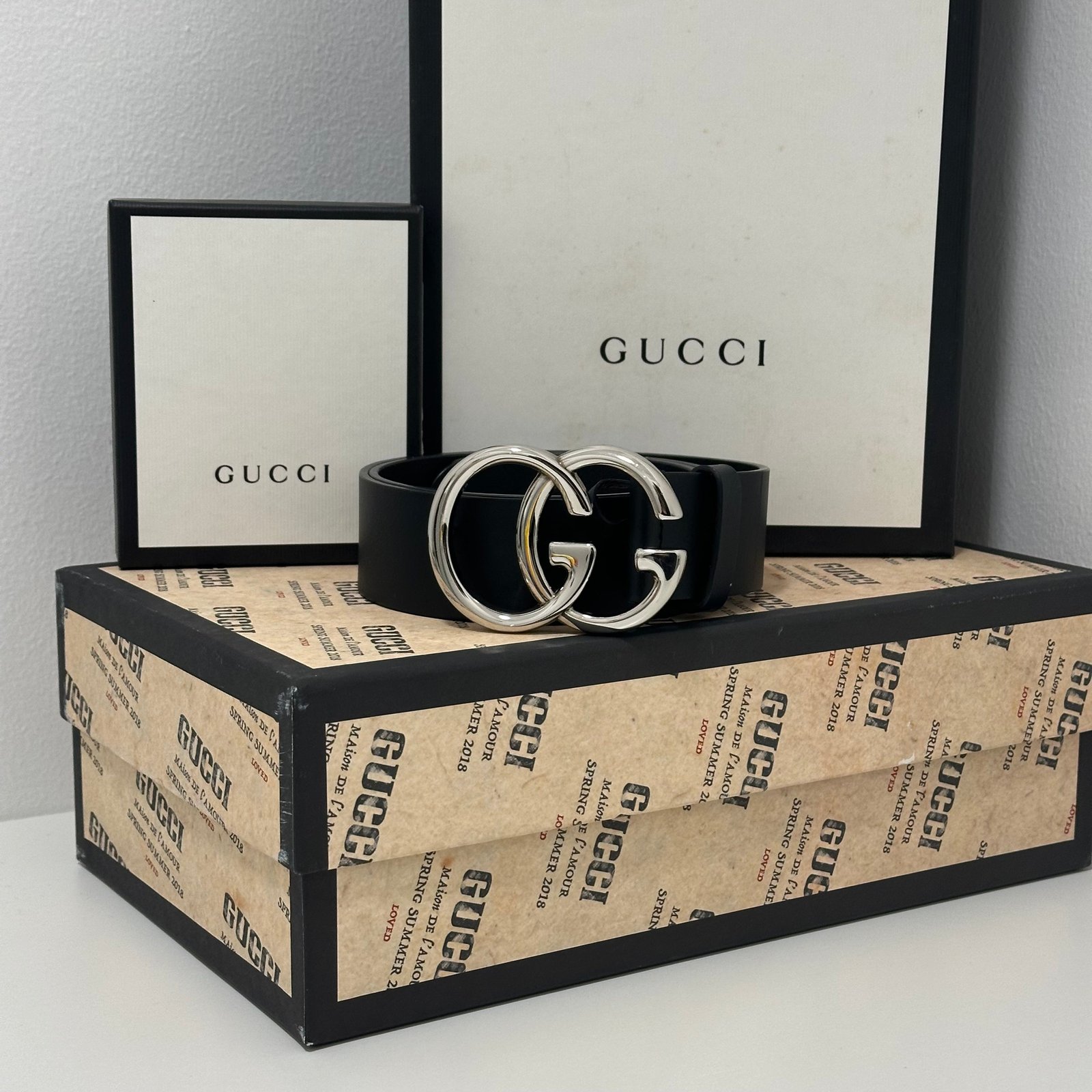 Gucci - Ceinture GG Marmont | AlmaBagz