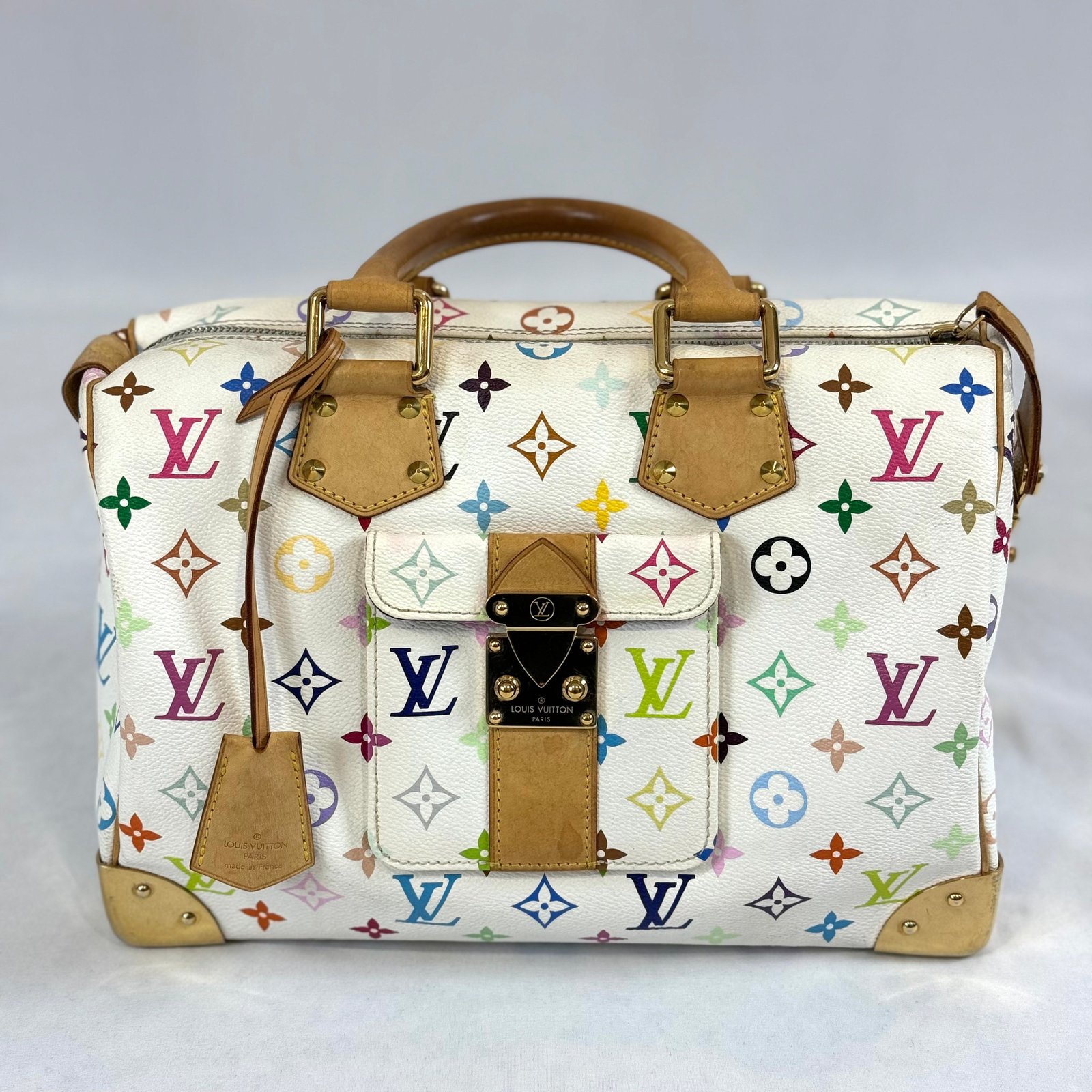 Louis Vuitton - Sac mini Speedy Murakami édition limitée | AlmaBagz