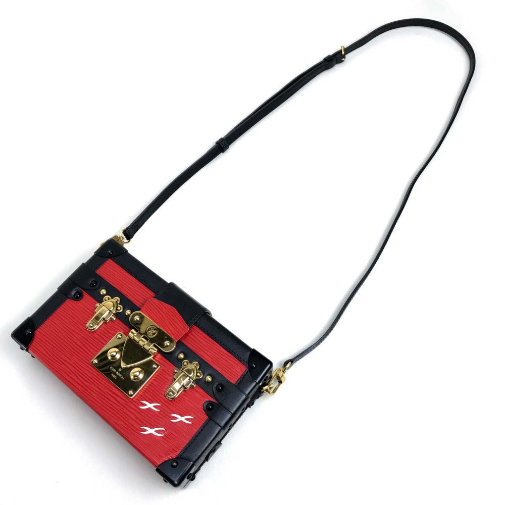 LOUIS VUITTON Shoulder Bag M54651 Epi Leather Red / black Epi Petite Mar Women Used | AlmaBagz - Image 16