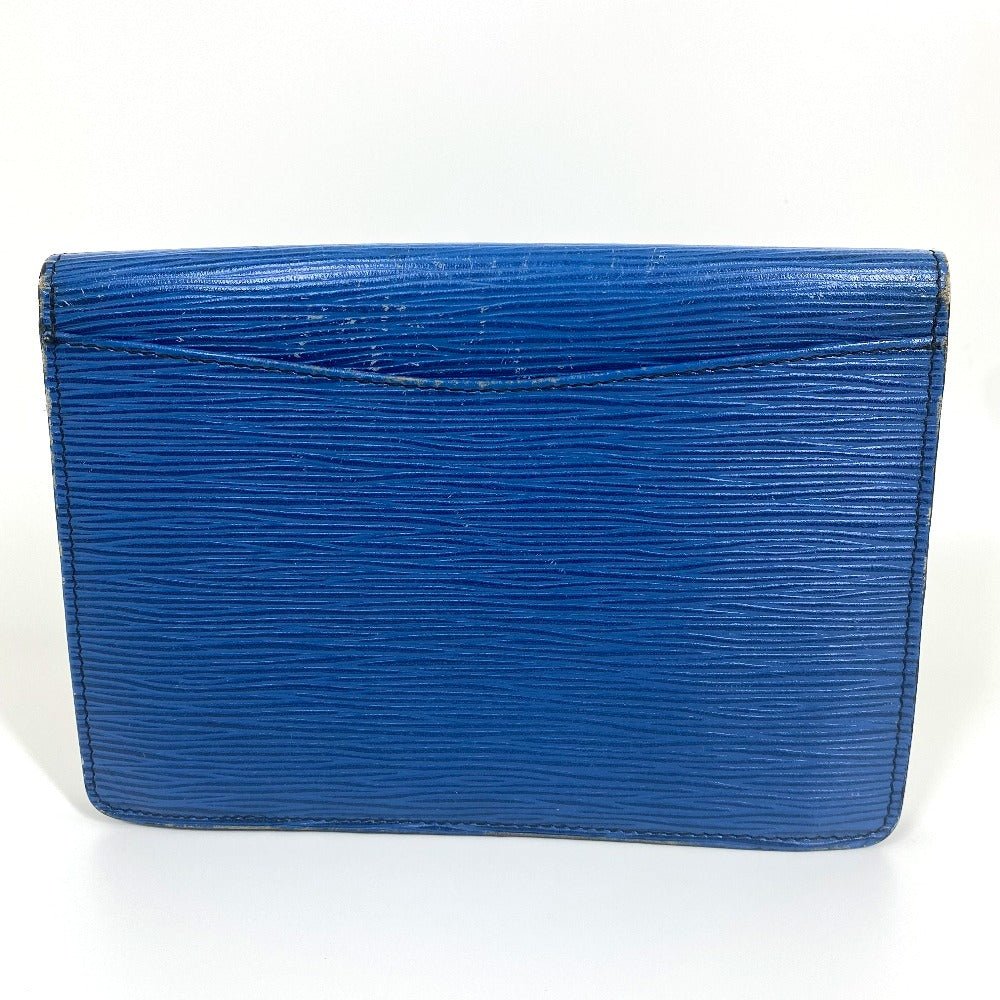 LOUIS VUITTON Clutch bag M52655 Epi Leather blue Epi Montagne 23 mens Used | AlmaBagz