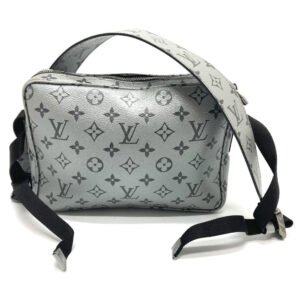 LOUIS VUITTON Shoulder Bag M43859 Monogram Canvas, Monogram Reflect Canvas Silver Monogram reflect Messenger PM mens Used | AlmaBagz