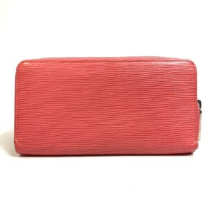 LOUIS VUITTON Long Wallet Purse M60663 Epi Leather pink Epi Zippy wallet Women Used | AlmaBagz