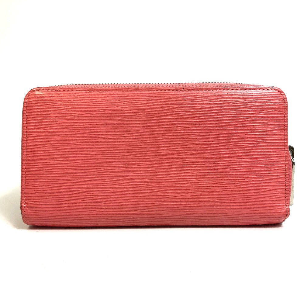 LOUIS VUITTON Long Wallet Purse M60663 Epi Leather pink Epi Zippy wallet Women Used | AlmaBagz