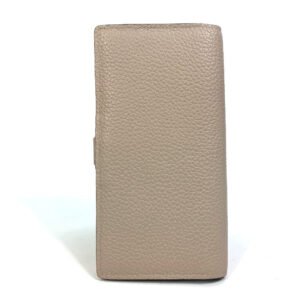 LOUIS VUITTON Long Wallet Purse M81367 Taurillon Clemence Leather Gray type vertical wallet Women Used | AlmaBagz