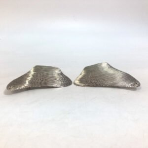 GUCCI Earring metal Silver Interlocking G Women Used | AlmaBagz