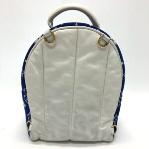 LOUIS VUITTON Backpack M46207 Jacquard , Monogram Jacquard blue Monogram jacquard Palm Springs Mini Women Used | AlmaBagz