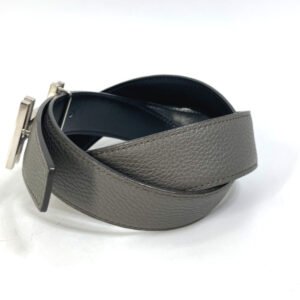 HERMES belt Togo gray H belt Ash okare Women 80 Used | AlmaBagz