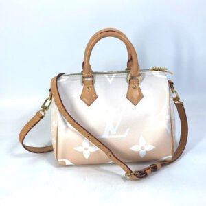 LOUIS VUITTON Handbag M45722 Monogram giant canvas Orange Monogram Giant Gradient Speedy bandouliere25 | AlmaBagz
