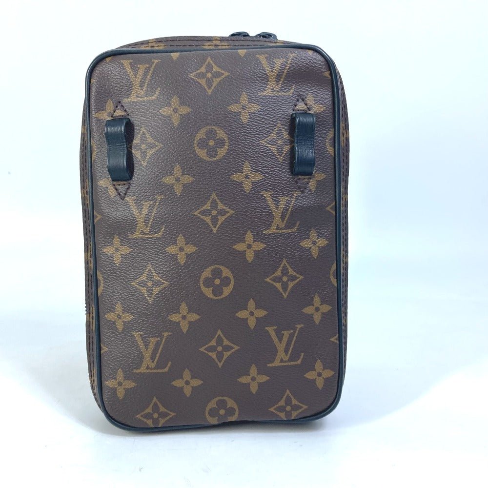 LOUIS VUITTON Shoulder Bag M44477 Monogram canvas Brown Monogram Solar Powered Ray Utility Side Bag mens Used | AlmaBagz