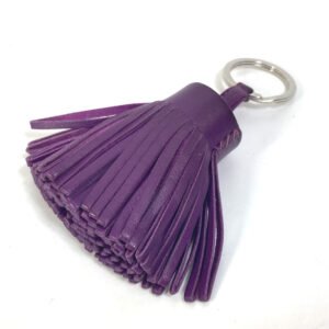 HERMES Key ring Anyo Miro purple key ring Carmen Women Used | AlmaBagz