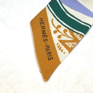 HERMES scarf silk multicolor bandeau scarf Twilly Twilly Women Used | AlmaBagz