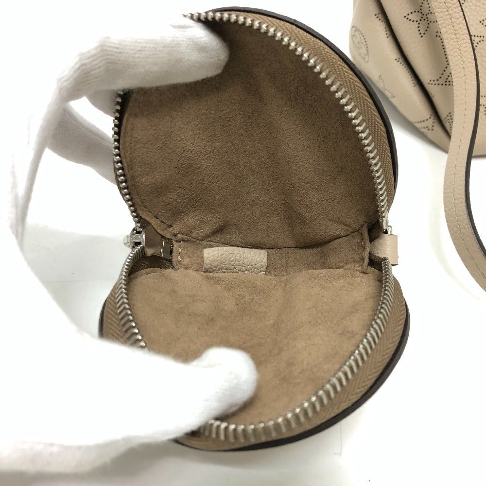 LOUIS VUITTON Shoulder Bag M57201 Monogram Mahina beige Monogram Mahina Bella Women Used | AlmaBagz - Image 13