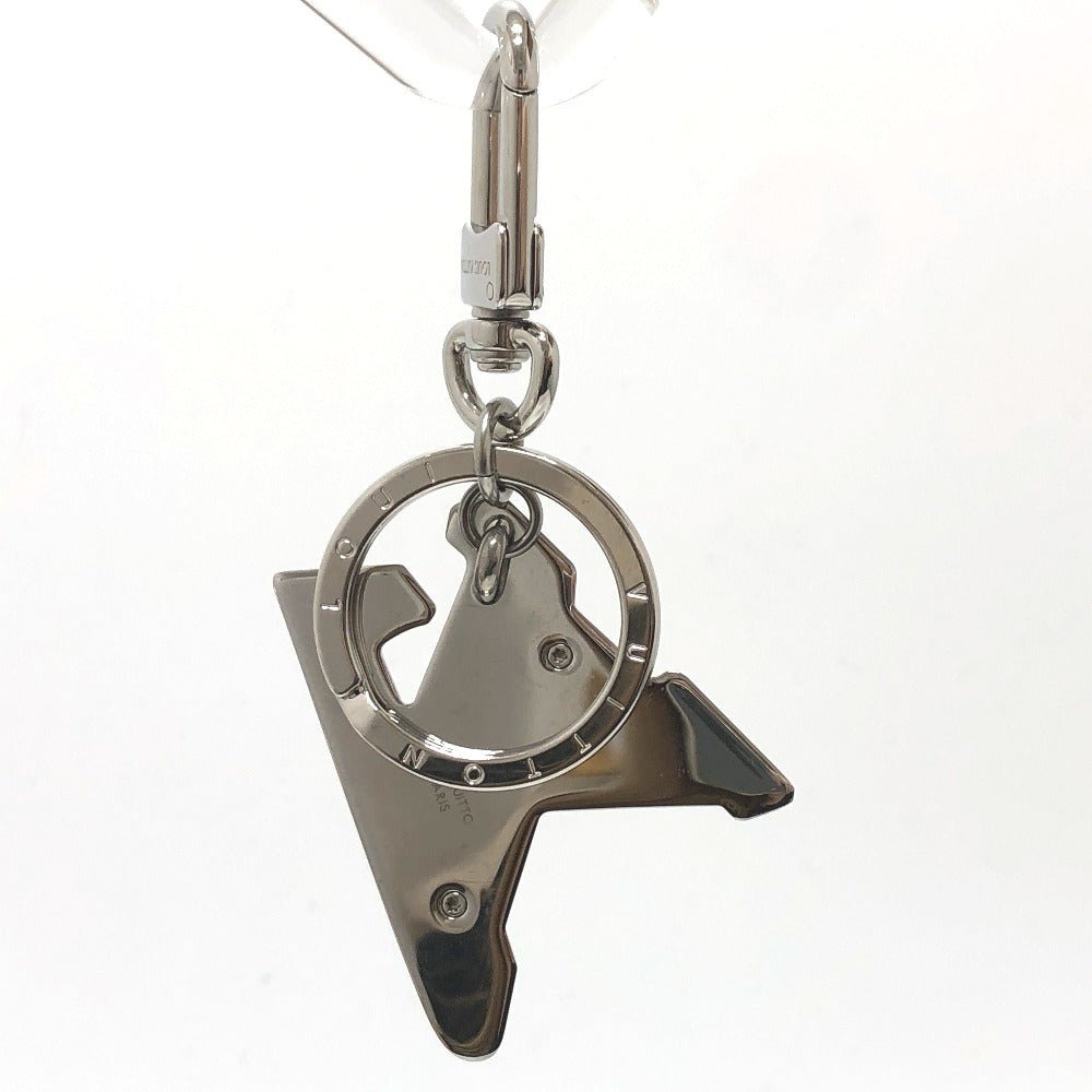 LOUIS VUITTON key ring M00926 metal Silver Portocle LV Matic Women Used | AlmaBagz