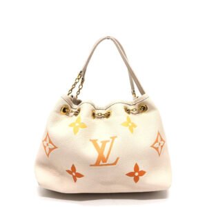 LOUIS VUITTON Handbag M46545 Monogram Ann Platt Leather beige Monogram Ann Platt summer bundle | AlmaBagz
