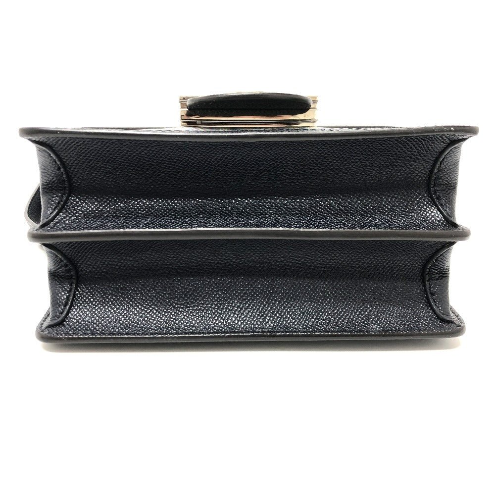 LOUIS VUITTON Shoulder Bag M55454 leather blue LV pop Daufine MINI Women Used | AlmaBagz - Image 3