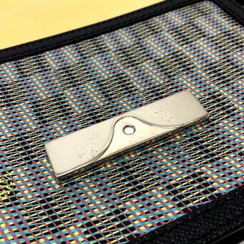 LOUIS VUITTON Shoulder Bag M55454 leather blue LV pop Daufine MINI Women Used | AlmaBagz - Image 7